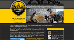 Desktop Screenshot of motoculture-evasion-33.com